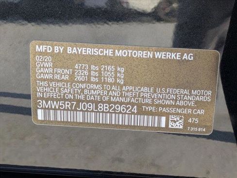 Used 2020 BMW 330i xDrive Sedan w/ Driving Assistance Package image 27