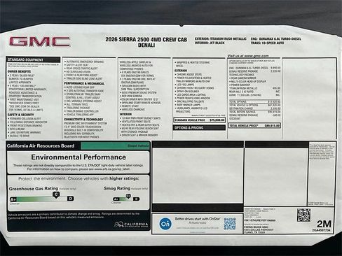 New 2026 GMC Sierra 2500 Denali w/ Denali Reserve Package image 21
