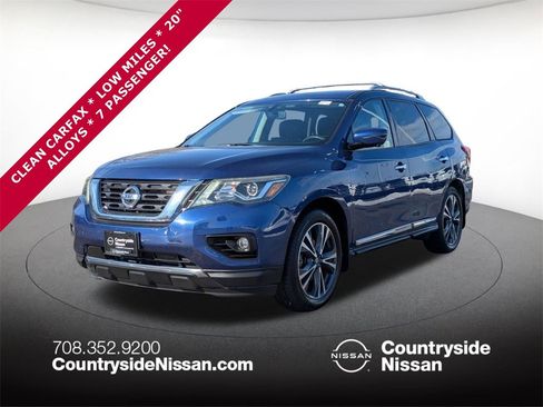 Used 2017 Nissan Pathfinder Platinum w/ Family Entertainment Package image 1