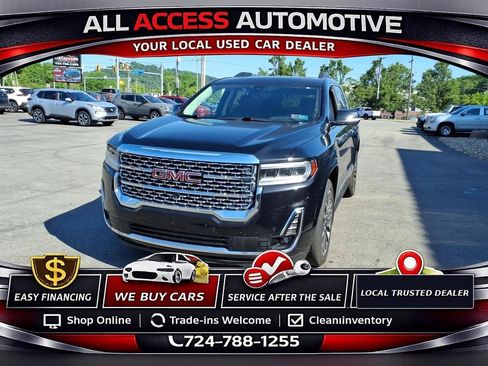 Used 2020 GMC Acadia Denali w/ Technology Package AWD/4WD image 2