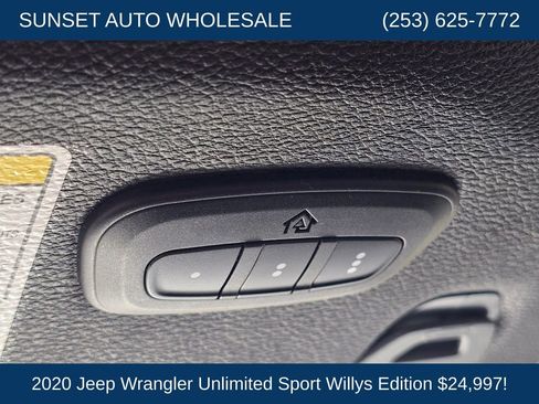 Used 2020 Jeep Wrangler Unlimited Willys image 40