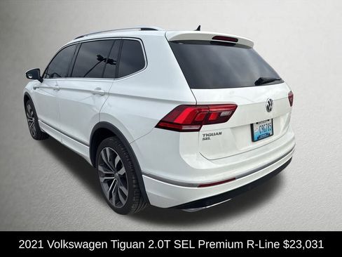 Used 2021 Volkswagen Tiguan SEL Premium R-Line w/ 3rd Row Seat Package image 5