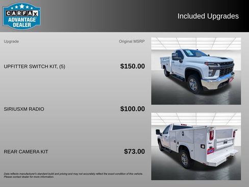 Used 2022 Chevrolet Silverado 2500 W/T w/ WT Convenience Package RWD image 6