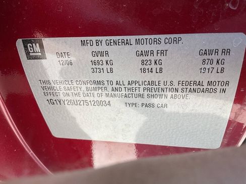 Used 2007 Chevrolet Corvette Coupe w/ Preferred Equipment Group RWD image 4