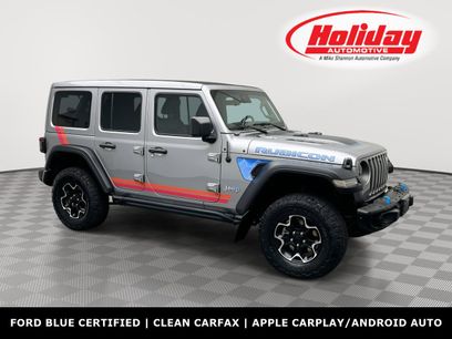 Used 2021 Jeep Wrangler Unlimited Rubicon 4xe w/ Steel Bumper Group