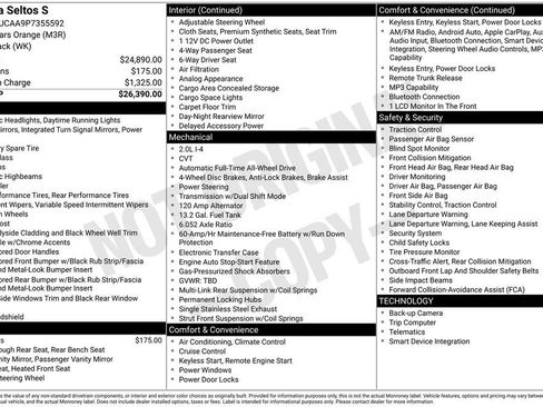 Used 2023 Kia Seltos S image 2