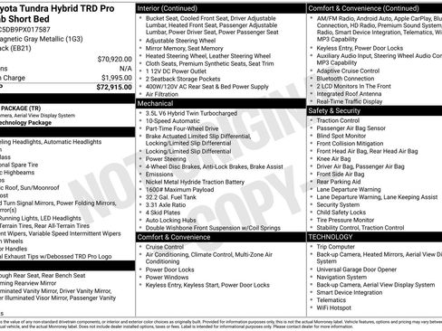 Used 2023 Toyota Tundra TRD Pro image 34