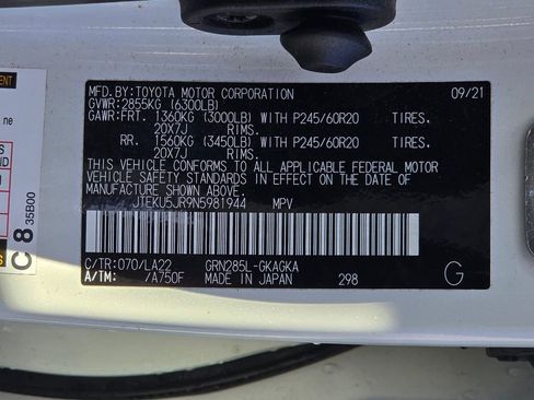 Used 2022 Toyota 4Runner Limited image 23