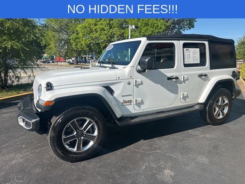 Used 2020 Jeep Wrangler Unlimited Sahara AWD/4WD image 5