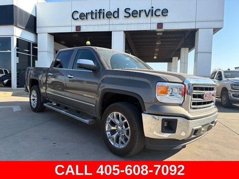 Used 2014 GMC Sierra 1500 SLT w/ SLT Crew Cab Value Package RWD image 2