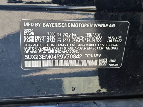 Used 2024 BMW X7 xDrive40i w/ Executive Package AWD/4WD image 32