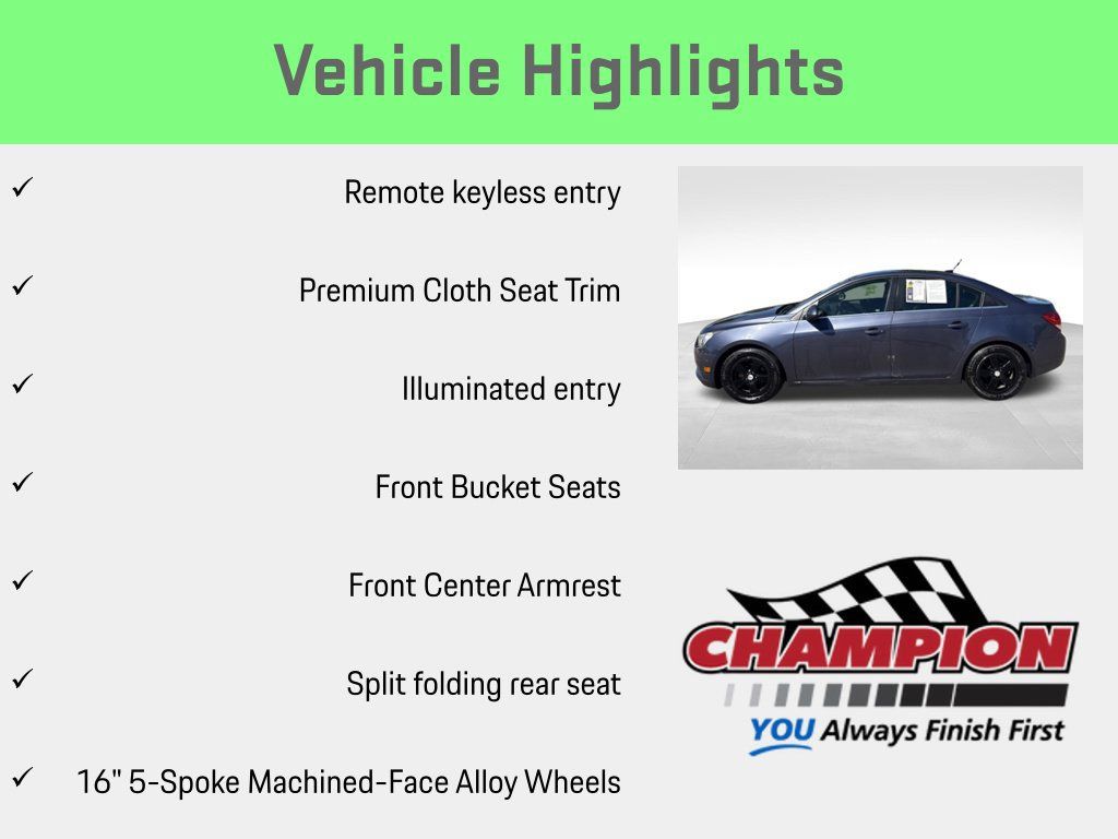 Used 2013 Chevrolet Cruze LT FWD image 6