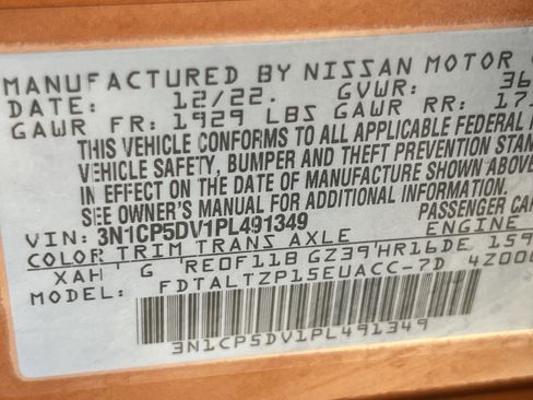 Used 2023 Nissan Kicks SR w/ SR Premium Package image 35