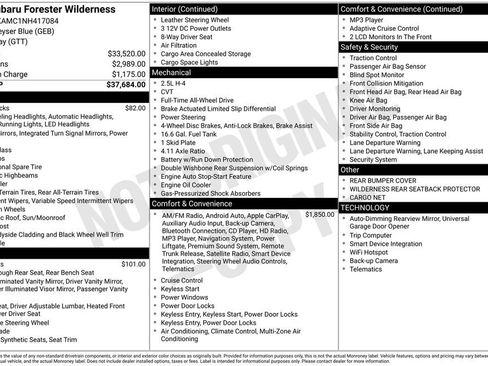 Used 2022 Subaru Forester Wilderness image 41