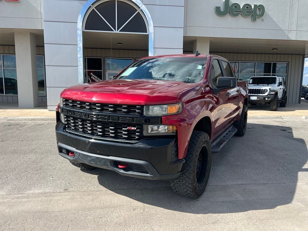 Used 2020 Chevrolet Silverado 1500 Custom Trail Boss w/ Infotainment Package AWD/4WD image 1
