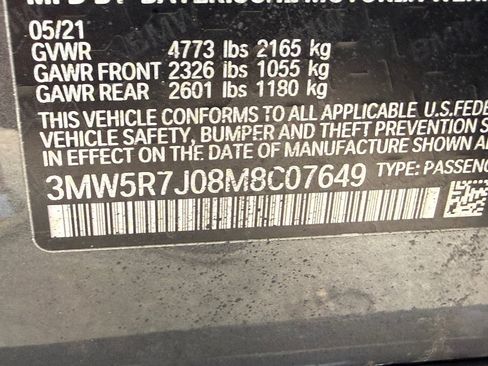 Used 2021 BMW 330i xDrive Sedan AWD/4WD image 27