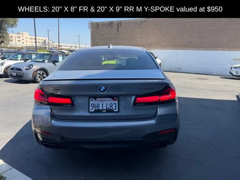 Used 2023 BMW M550i xDrive w/ Dynamic Handling Package AWD/4WD image 9
