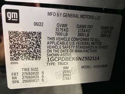 Certified 2022 Chevrolet Silverado 1500 Custom AWD/4WD image 31