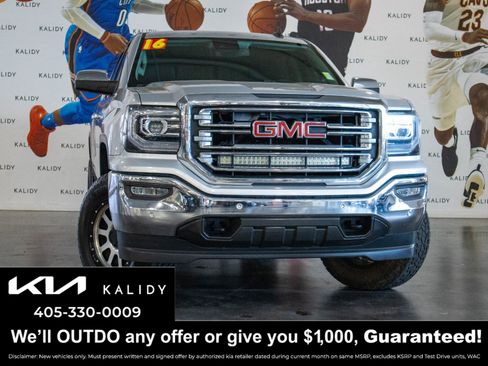 Used 2016 GMC Sierra 1500 SLT AWD/4WD image 1