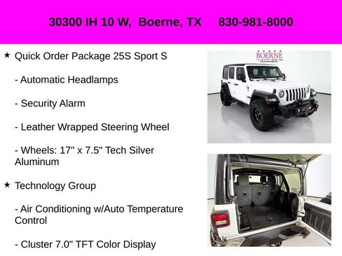 Used 2021 Jeep Wrangler Unlimited Sport image 20