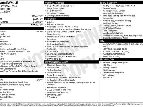 Used 2024 Toyota RAV4 LE image 23