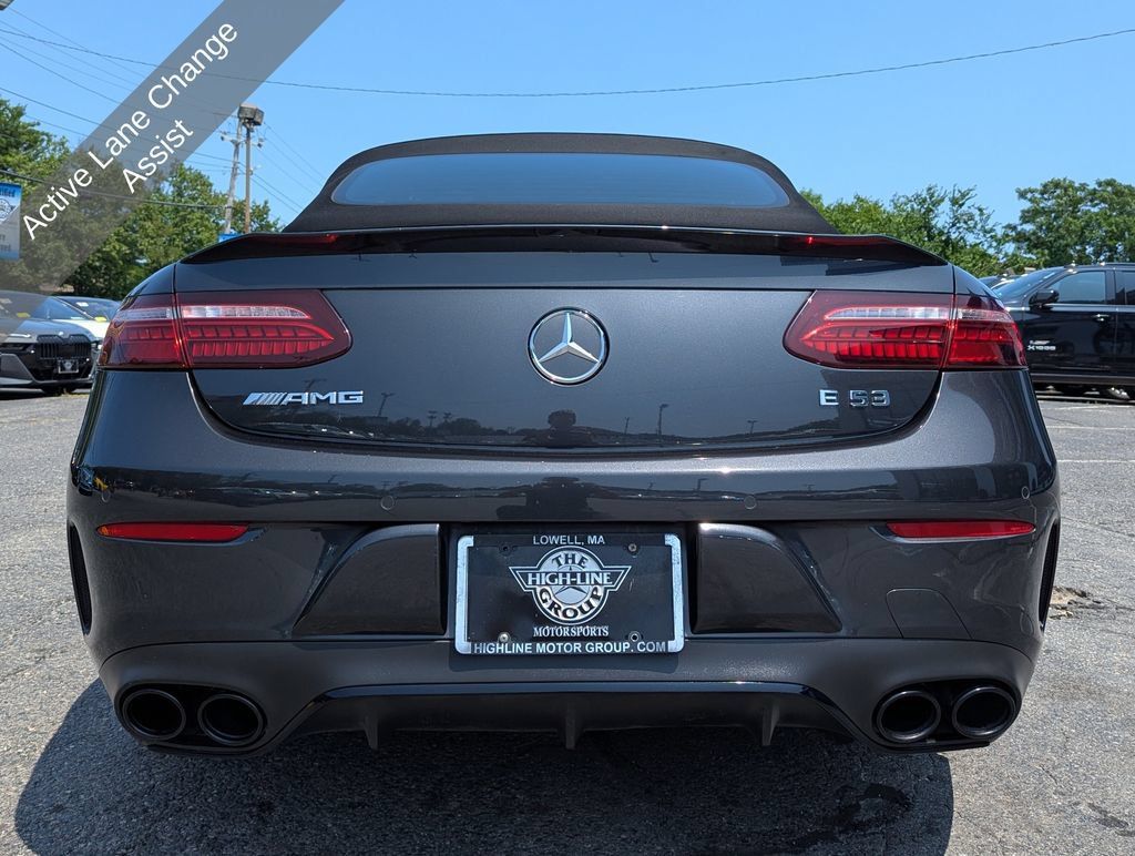 Used 2022 Mercedes-Benz E 53 AMG 4MATIC Cabriolet w/ Driver Assistance Package image 11