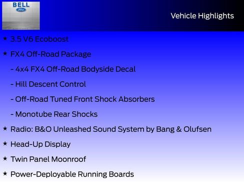 New 2026 Ford F150 Platinum w/ Equipment Group 702A High image 13