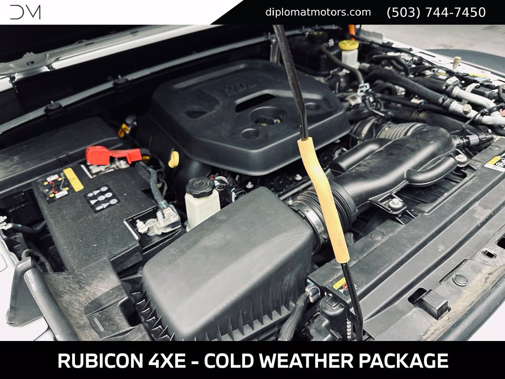 Used 2023 Jeep Wrangler Unlimited Rubicon 4xe w/ Cold Weather Group AWD/4WD image 52