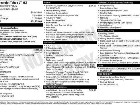 Used 2017 Chevrolet Tahoe LT AWD/4WD image 37