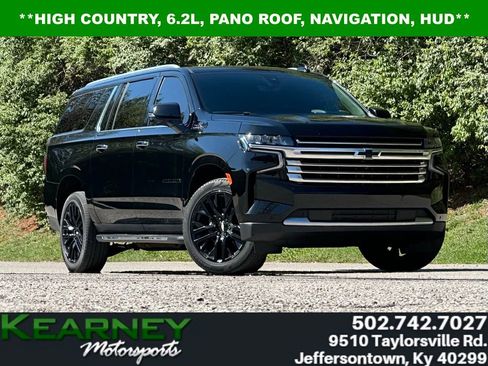 Used 2021 Chevrolet Suburban High Country image 1