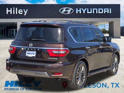 Used 2021 Nissan Armada Platinum w/ Captain's Chairs Package image 4