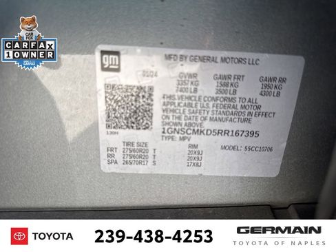 Used 2024 Chevrolet Tahoe LS w/ Driver Alert Package image 23