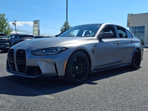Used 2024 BMW M3 w/ M Carbon Exterior Package RWD image 3