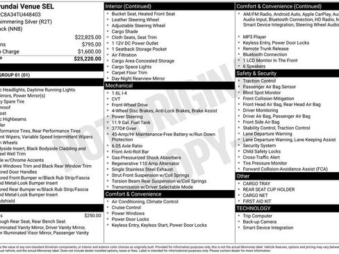 New 2026 Hyundai Venue SEL image 29