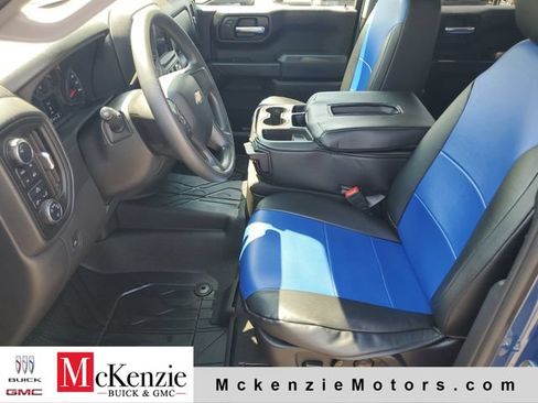 Used 2024 Chevrolet Silverado 1500 Custom w/ Turbomax Blackout Package AWD/4WD image 5