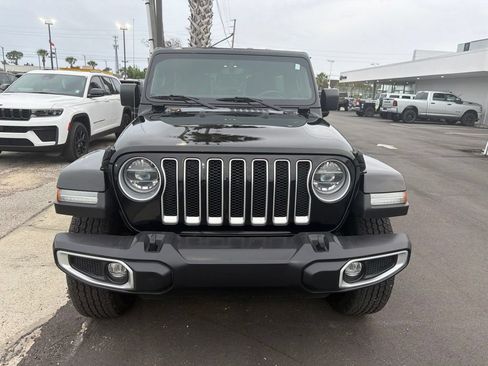 Used 2022 Jeep Wrangler Unlimited Sahara w/ LED Lighting Group AWD/4WD image 1