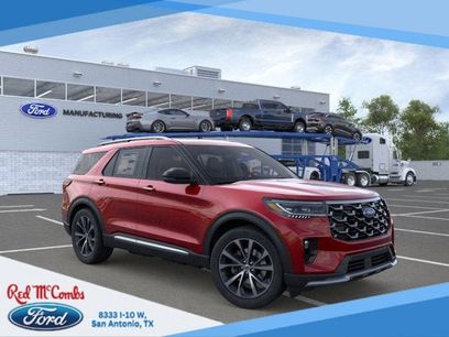 New 2025 Ford Explorer Platinum w/ Ultimate Package