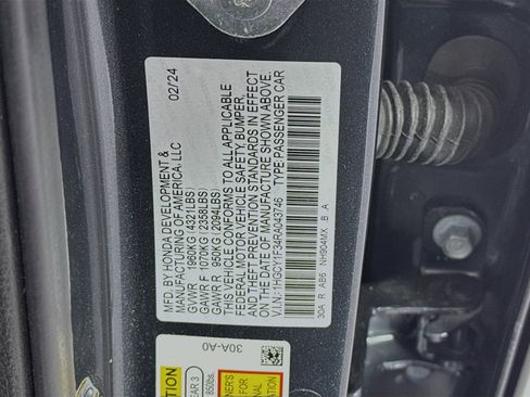 Certified 2024 Honda Accord EX image 31