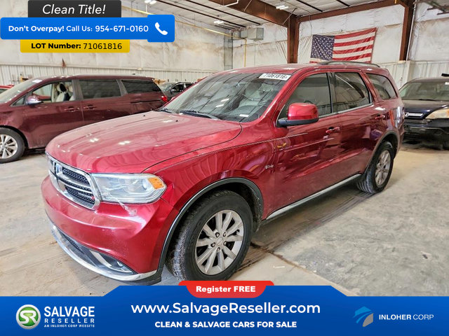 Used 2015 Dodge Durango SXT w/ Quick Order Package 23B RWD image 1