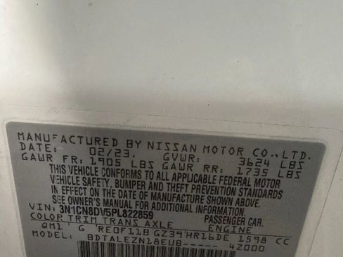 Used 2023 Nissan Versa S image 28