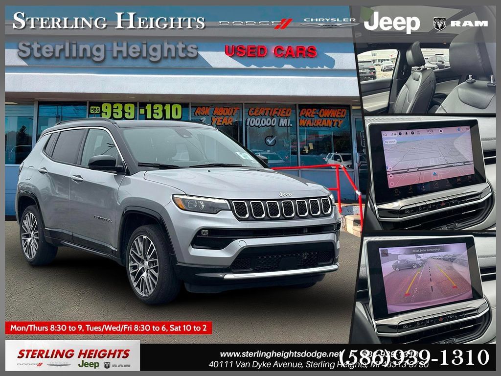 Used 2023 Jeep Compass Limited w/ Elite Group AWD/4WD image 1