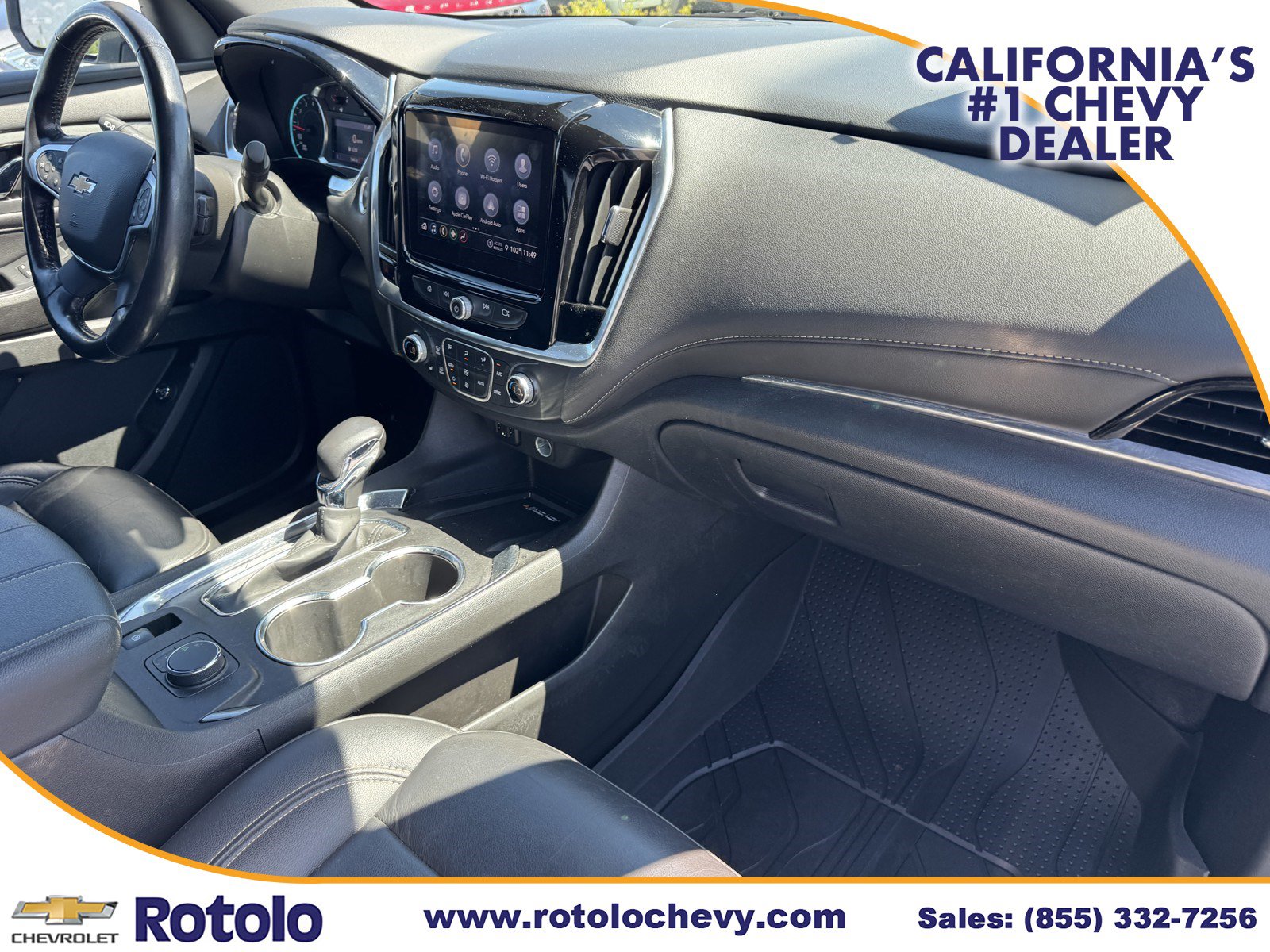 Used 2022 Chevrolet Traverse LT w/ LPO, Floor Liner Package FWD image 7
