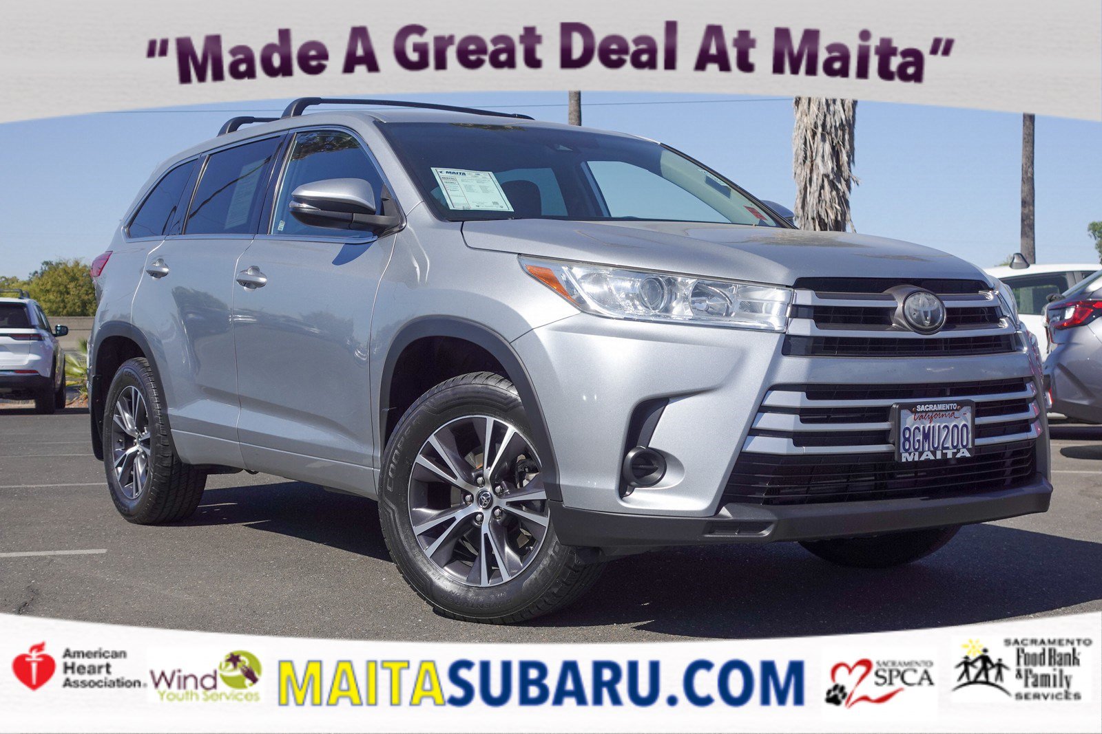 Used 2018 Toyota Highlander LE AWD/4WD image 1