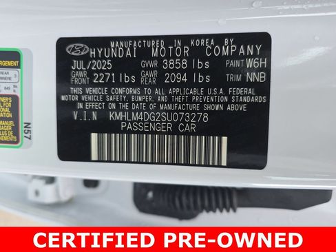Certified 2025 Hyundai Elantra Sport image 35