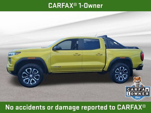 Certified 2023 GMC Canyon AT4 w/ LPO, Sports Bar Package AWD/4WD image 2