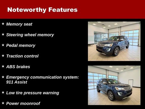Used 2016 Ford Explorer Platinum image 12