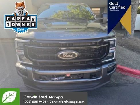 Used 2022 Ford F250 Lariat w/ Black Appearance Package AWD/4WD image 3
