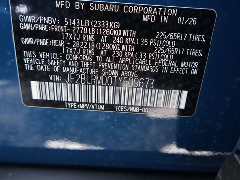 New 2026 Subaru Outback Wilderness image 42