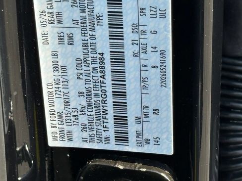 New 2026 Ford F150 Raptor AWD/4WD image 50