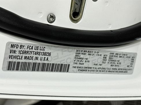 Used 2024 RAM 1500 Tradesman w/ Tradesman SXT Package image 34